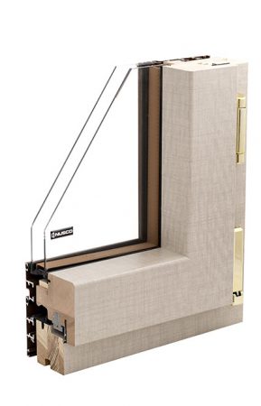 infissi in alluminio e legno