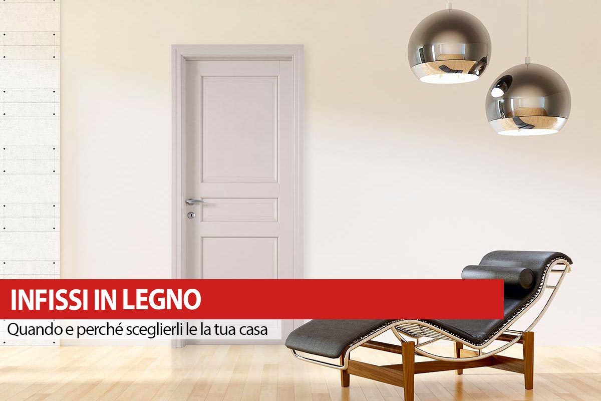 infissi in legno per la casa