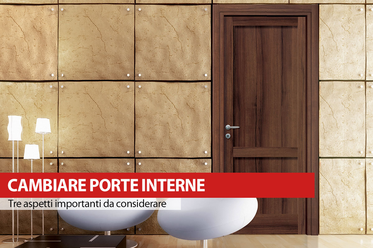 cambiare porte interne